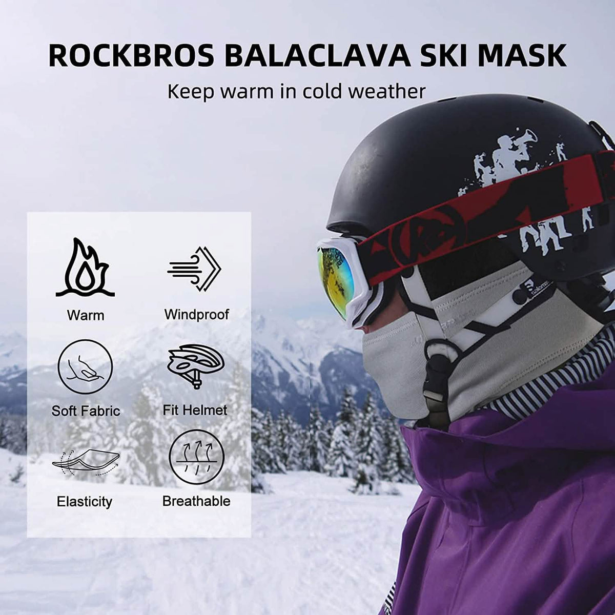 Cold Weather Ski Mask for Men Outdoor Recreation - Tophatter Daily Deals
