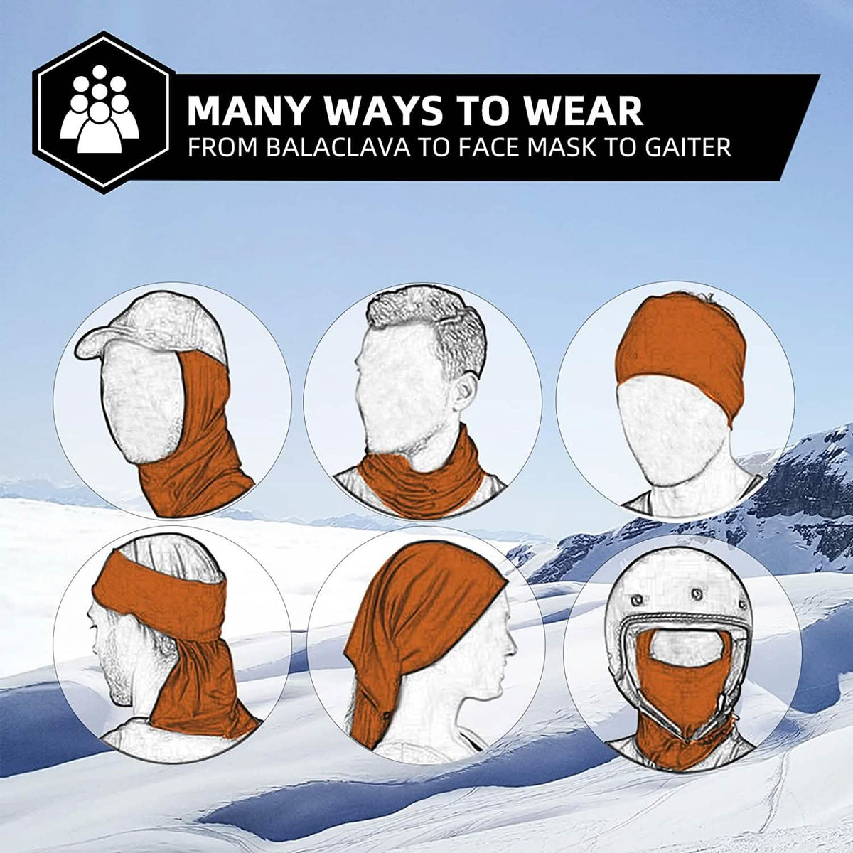 Cold Weather Ski Mask for Men Outdoor Recreation - Tophatter Daily Deals