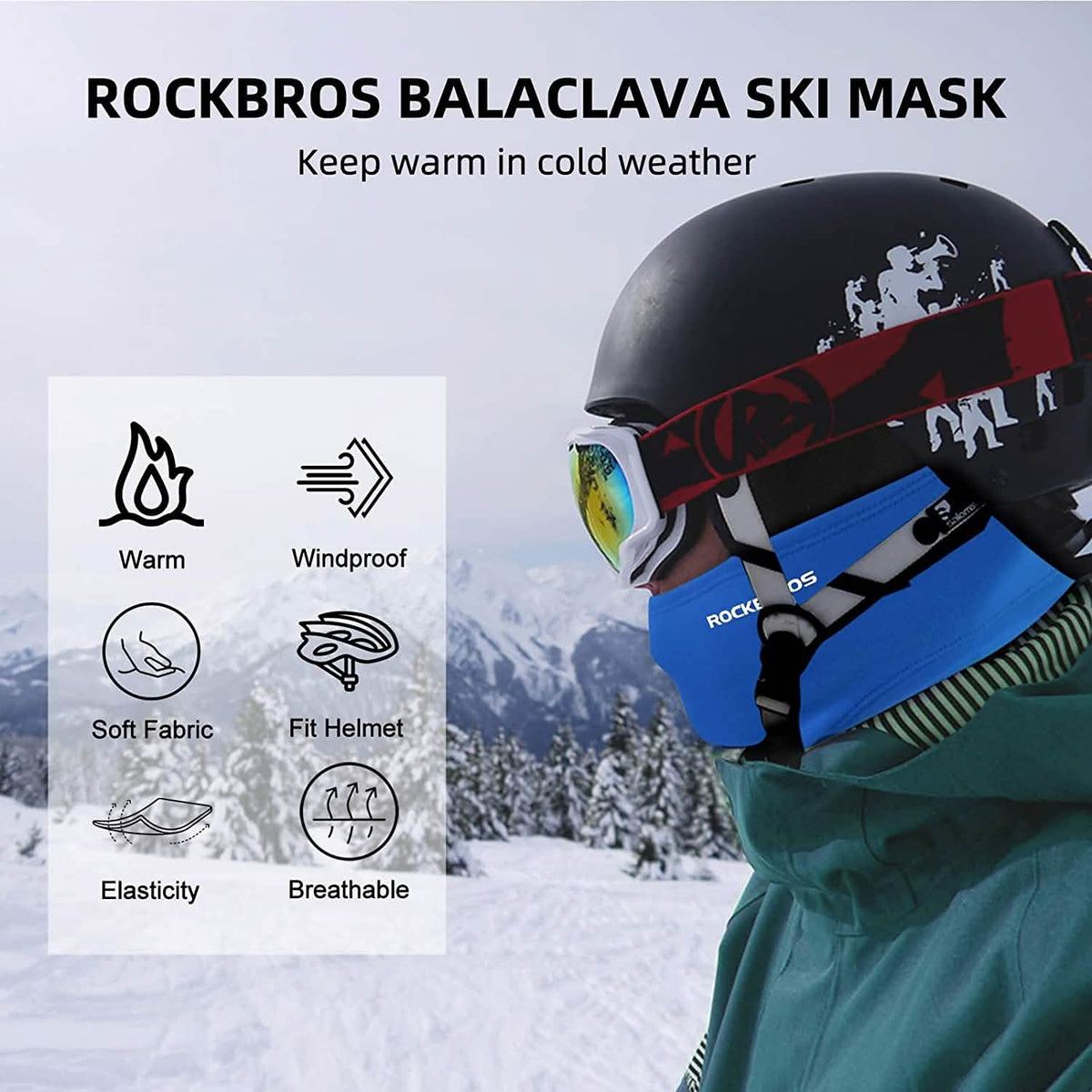 Cold Weather Ski Mask for Men Outdoor Recreation - Tophatter Daily Deals