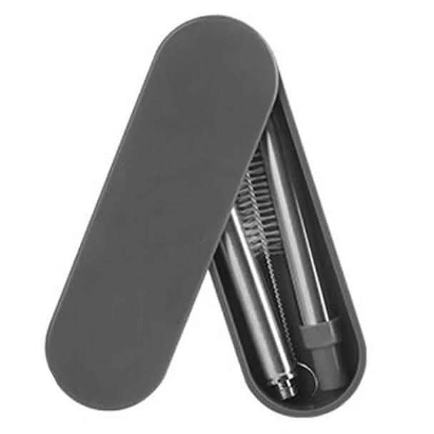 Collapsable Telescopic Reusable Drinkable Straw Wine & Dining - Tophatter Daily Deals