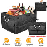 Collapsible Car Trunk Organizer Automotive - Tophatter Daily Deals