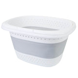 Collapsible Laundry Basket with Comfort Handle Storage & Organization - Tophatter Daily Deals