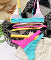 Tophatter's™ Color Bikini Swimsuit Set Swimwear - Tophatter Daily Deals