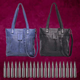 Eden Leather Concealed Carry Tote Shoulder Bag Handgun Purses - Tophatter Daily Deals