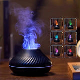 Colorful Flame Aromatherapy Machine Health & Wellness - Tophatter Daily Deals