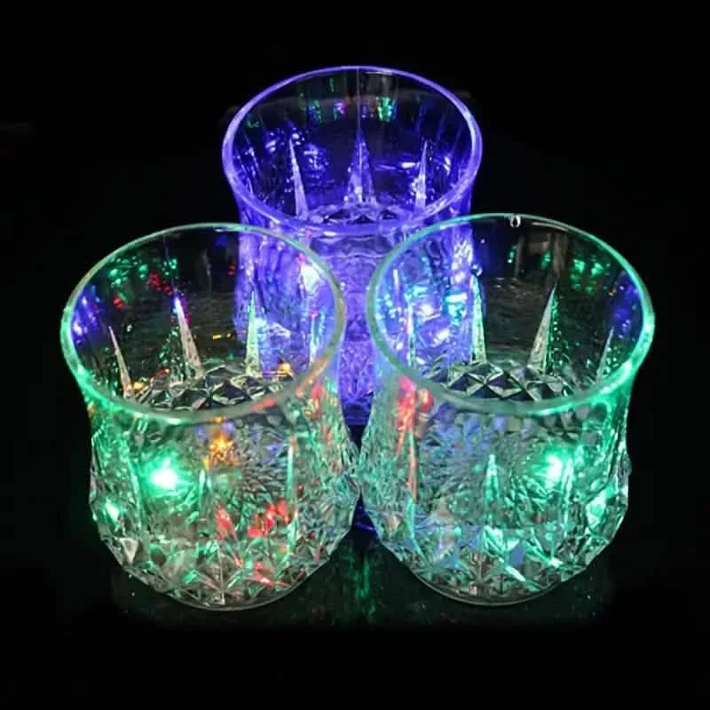 Colorful LED Glowing Beer Cups Wine & Dining - Tophatter Daily Deals