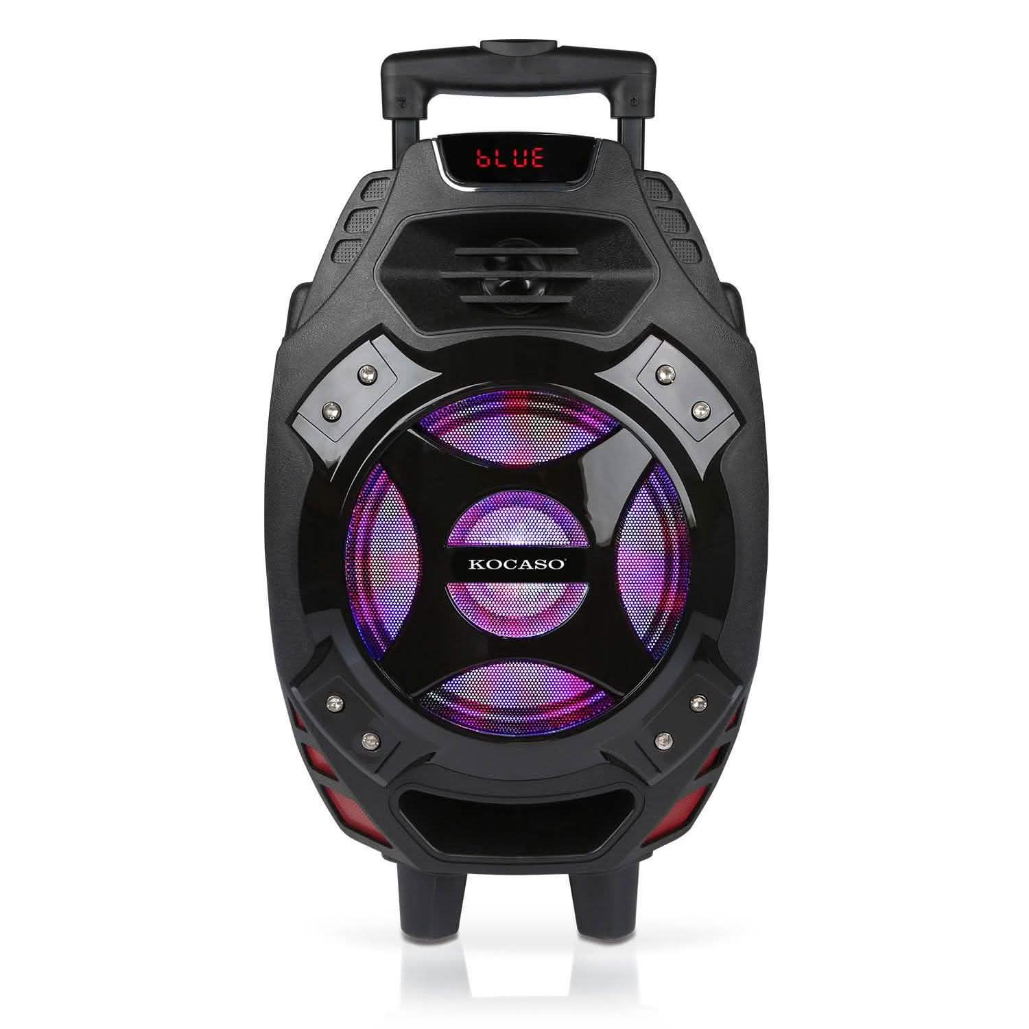 Colorful LED Portable Wireless Party Speaker Speakers - Tophatter Daily Deals