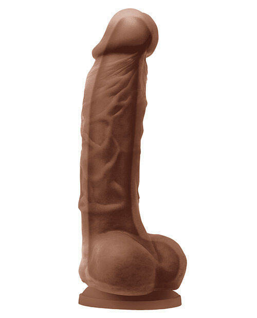 Colours Dual Density Dildo Brown 5 Inch Dildoes & Dongs - Tophatter Daily Deals