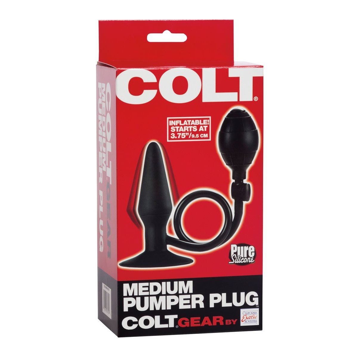 Colt Medium Pumper Plug in Black Anal Sex Toys - Tophatter Daily Deals