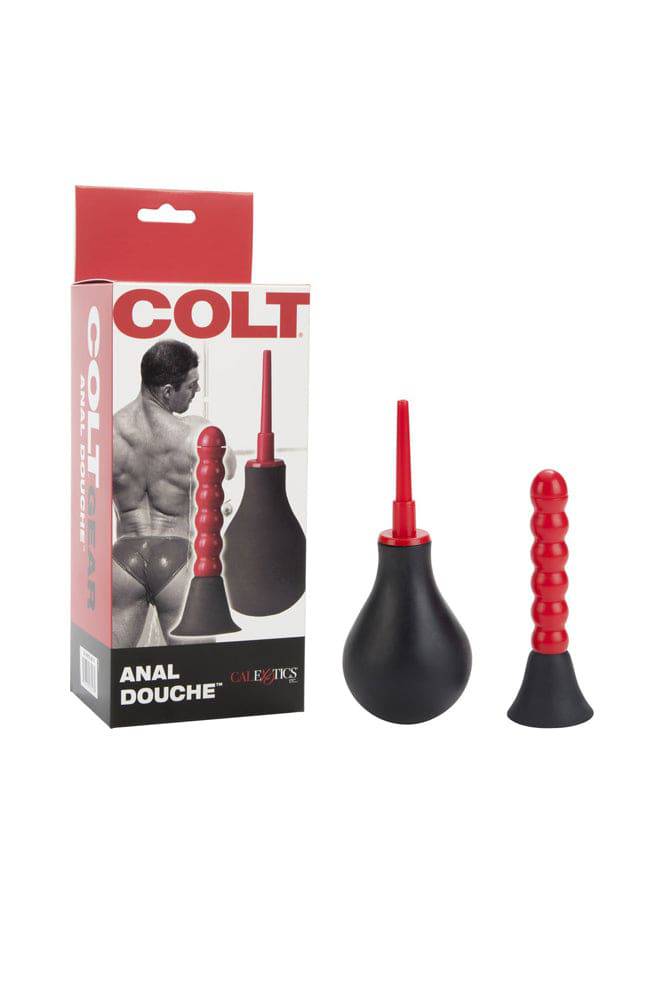 Cal Exotics - Colt - Anal Douche Set - Black/Red Sex Toy - Tophatter Daily Deals