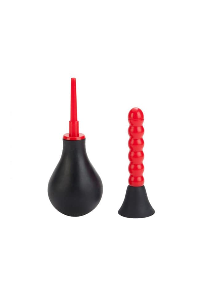 Cal Exotics - Colt - Anal Douche Set - Black/Red Sex Toy - Tophatter Daily Deals