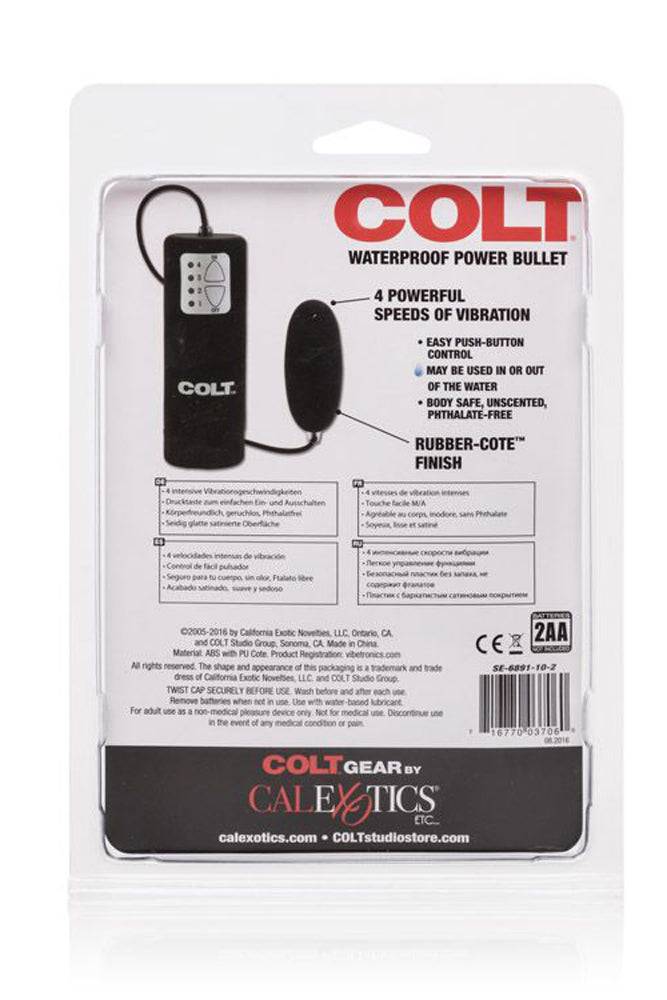 Cal Exotics - Colt - Waterproof Power Bullet - Black Sex Toy - Tophatter Daily Deals