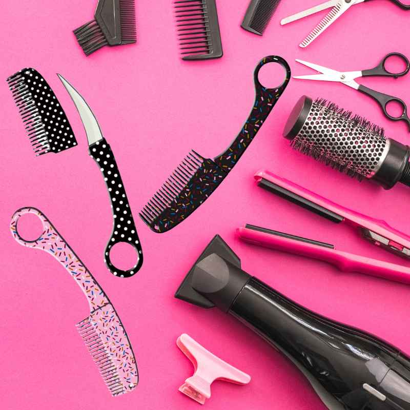 Hidden Blade Self-Defense Comb Knife Knives & Knuckles - Tophatter Daily Deals