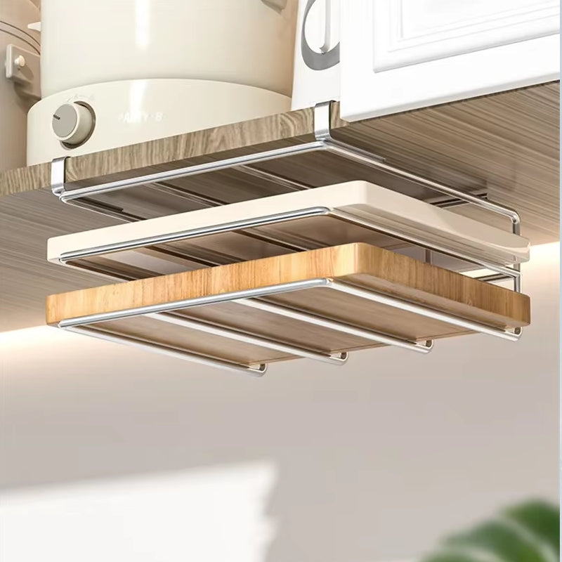 Stainless Steel Kitchen Organizer: A Practical and Elegant Solution Double layer Kitchen Supplies - Tophatter Daily Deals