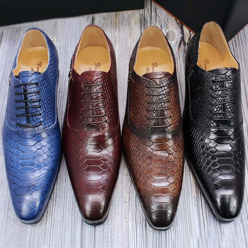 Modern Gentleman Business Shoes Men Dresses Shoes - Tophatter Daily Deals