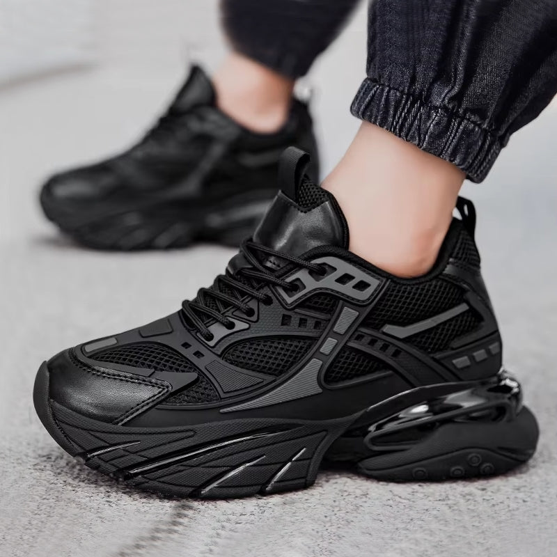 Unisex Men Increase Insole 8cm Sneaker High Heel Sneaker - Tophatter Daily Deals