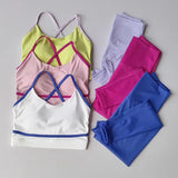 Women Yoga Set Workout Set Sportswear - Tophatter Daily Deals
