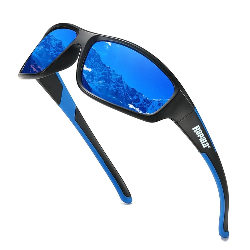 Male Sport Sun Glasses Hiking UV400 Eyewear Blue Sunglasses - Tophatter Daily Deals