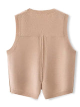 Women 100% Pure Wool Round Neck Vest Blouses - Tophatter Daily Deals