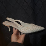 Fashion Versatile Heel Concise Modern Sandals for Women Women Shoes - Tophatter Daily Deals