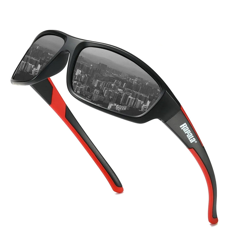 Male Sport Sun Glasses Hiking UV400 Eyewear Red 01 Sunglasses - Tophatter Daily Deals