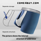 Large Size Breathable Underpants Comfortable Underwear Men Briefs - Tophatter Daily Deals