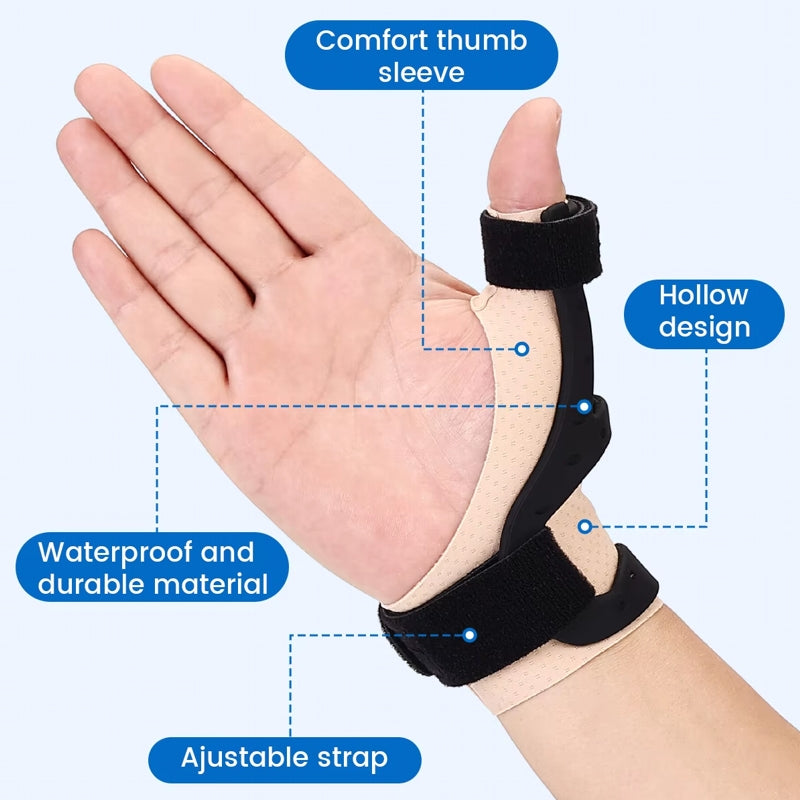 Silicone Thumb Brace a comprehensive solution for Thumb Pain Relief Therapy Support - Tophatter Daily Deals