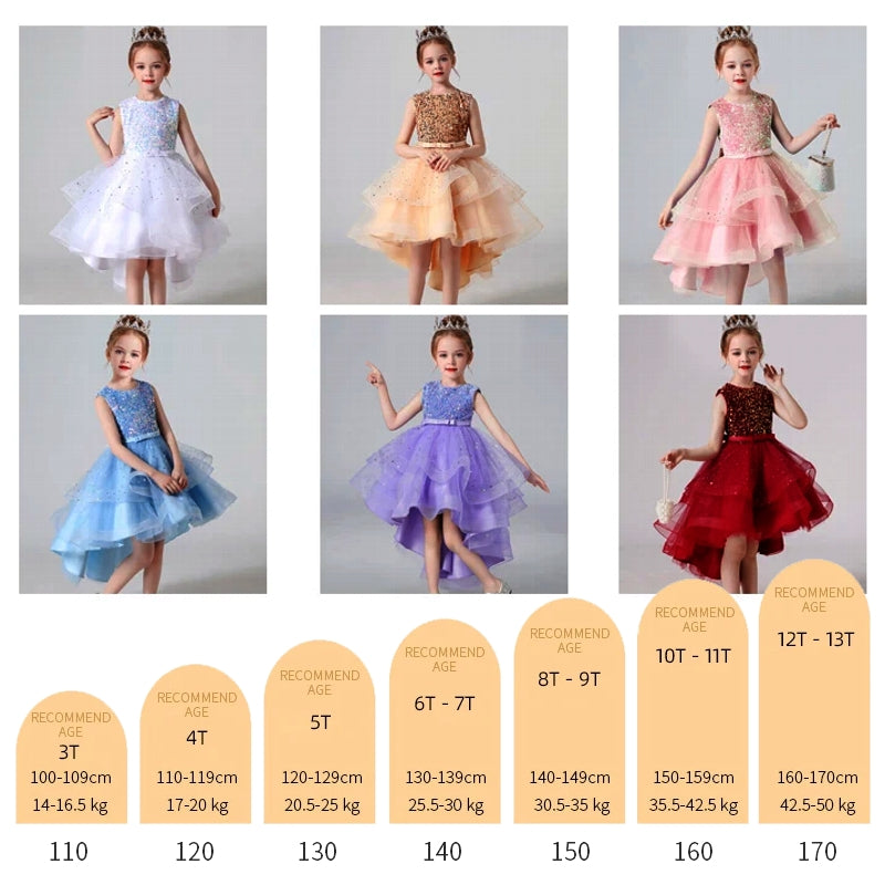 3-13 years Sequin Lace Tuxedo Dress for girls kids clothing - Tophatter Daily Deals