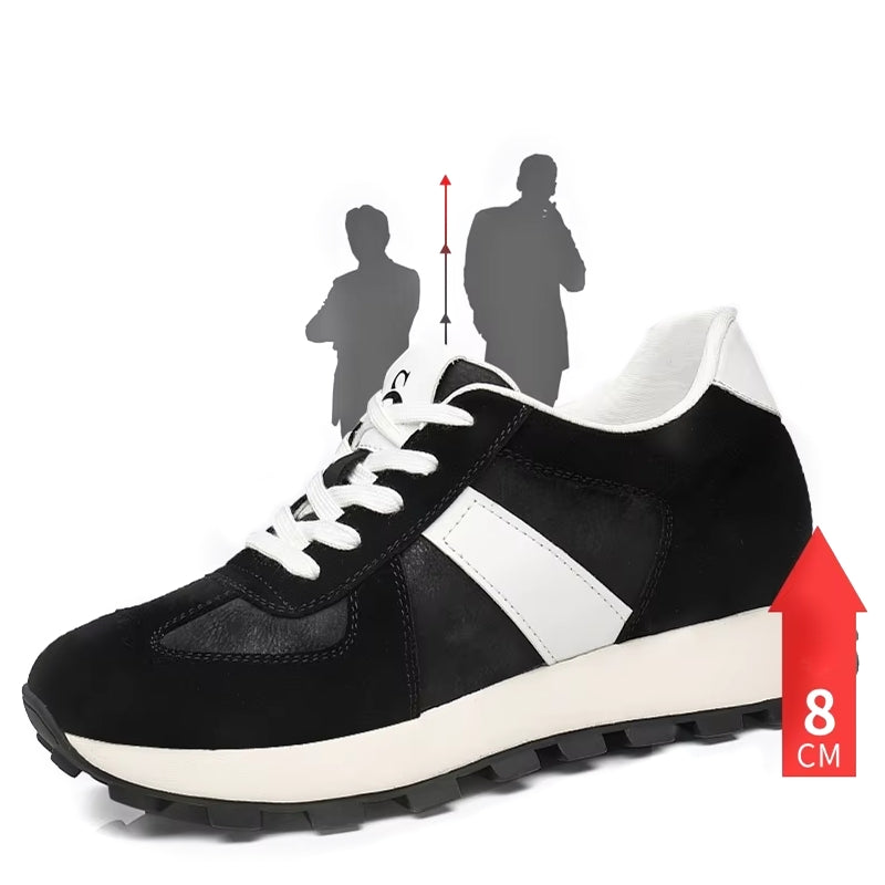 Cow Suede Leather Sneakers For Men Sport Shoes Men Sneakers - Tophatter Daily Deals