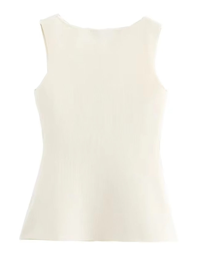 Fashion Knitted Sweater Waistcoat For Women Blouses - Tophatter Daily Deals