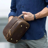 Premium Unisex Genuine Leather Clutch Bag Bag - Tophatter Daily Deals