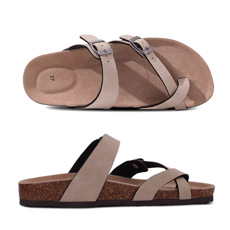Unisex Outdoor Beach Slides Sandals With Arch Support Men Sandals - Tophatter Daily Deals