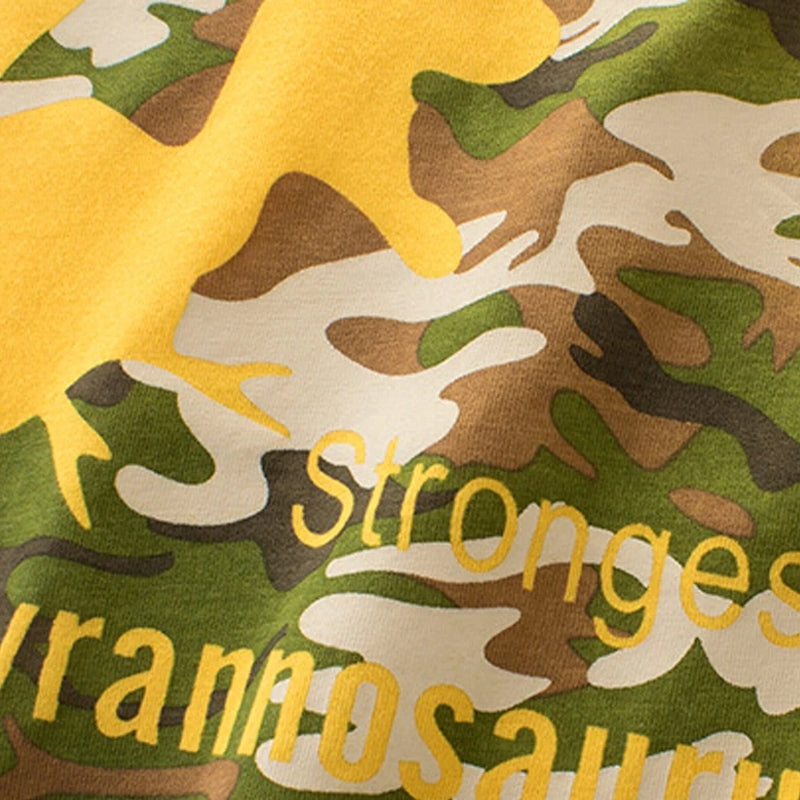 Summer Children Clothing Cartoon Dinosaur T-Shirts kids clothing - Tophatter Daily Deals