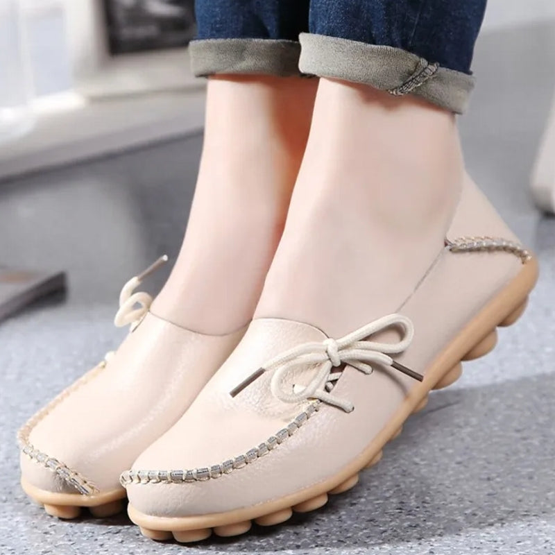 Women Shoes Slip On Bow Tie Flats Tennis Shoes Women Shoes - Tophatter Daily Deals