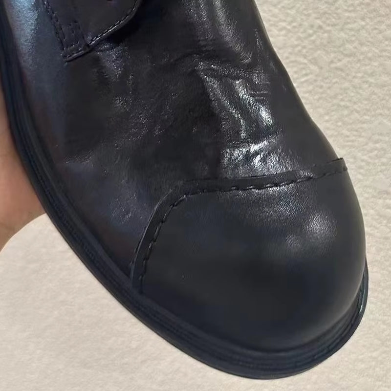 Genuine Cow Leather Men Dress Shoes Men Dresses Shoes - Tophatter Daily Deals