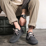 Men Suede Genuine Leather Casual Shoes Men Shoes - Tophatter Daily Deals