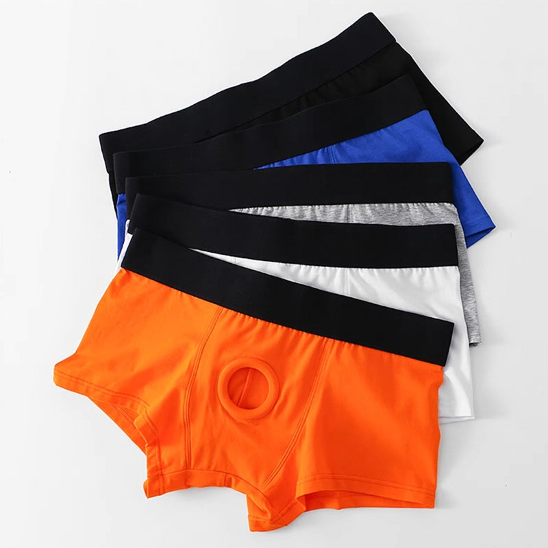 Men's Cotton Boxer Shorts Multicolor Lots Men Briefs - Tophatter Daily Deals