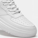 White 6cm Height Increasing Shoes for Unisex High Heel Sneaker - Tophatter Daily Deals