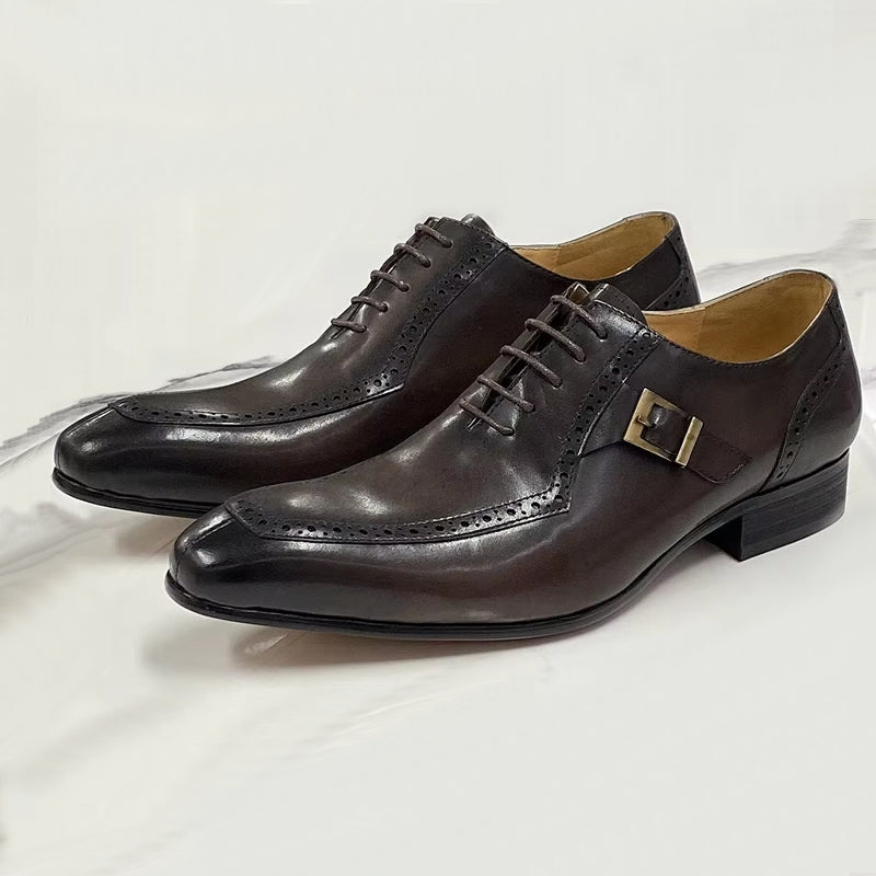 Oxford Brogue Shoes Business Formal Occasions Men Dresses Shoes - Tophatter Daily Deals