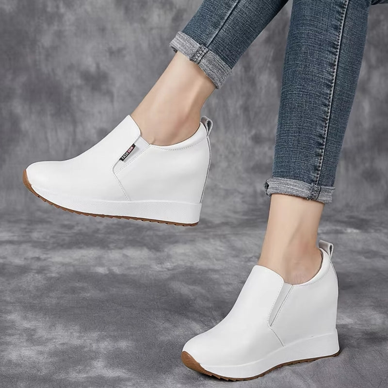 Genuine Leather Ankle Boot for Women 7cm Boots - Tophatter Daily Deals