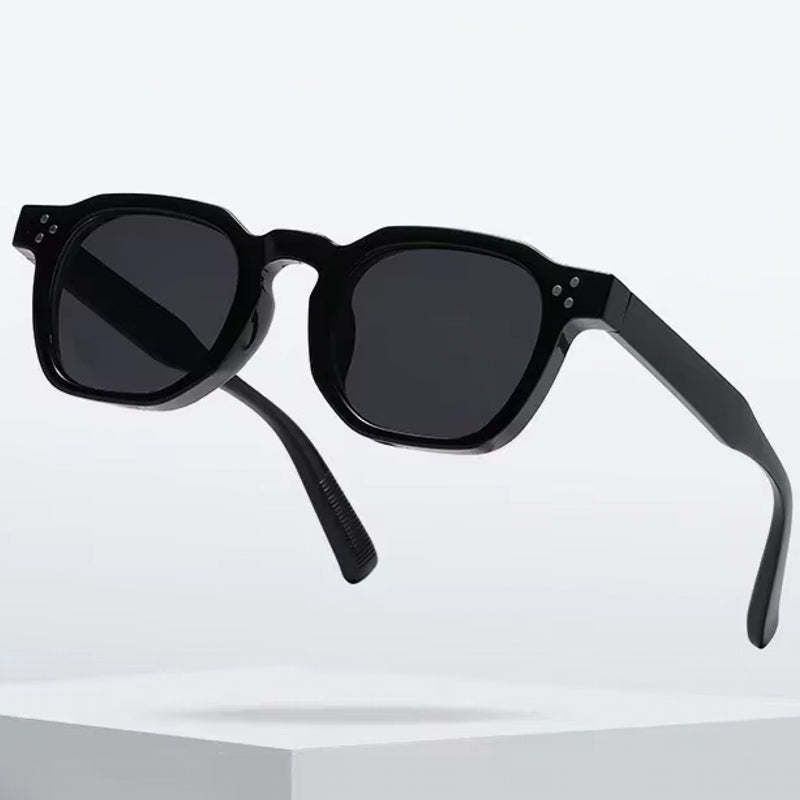 Fashion Vintage Rivet Oval Sunglasses Sunglasses - Tophatter Daily Deals