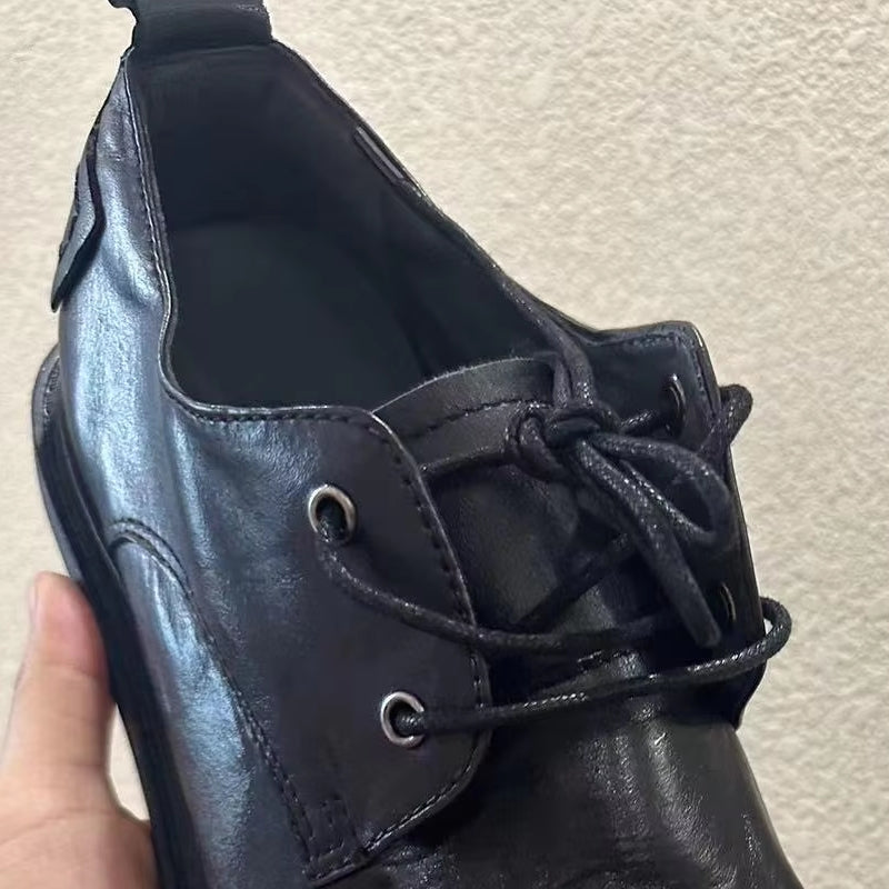 Genuine Cow Leather Men Dress Shoes Men Dresses Shoes - Tophatter Daily Deals