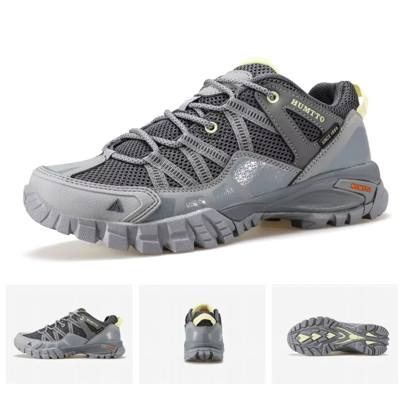 Hiking Shoes For Outdoor Climbing Camping Black 01 Men Sneakers - Tophatter Daily Deals