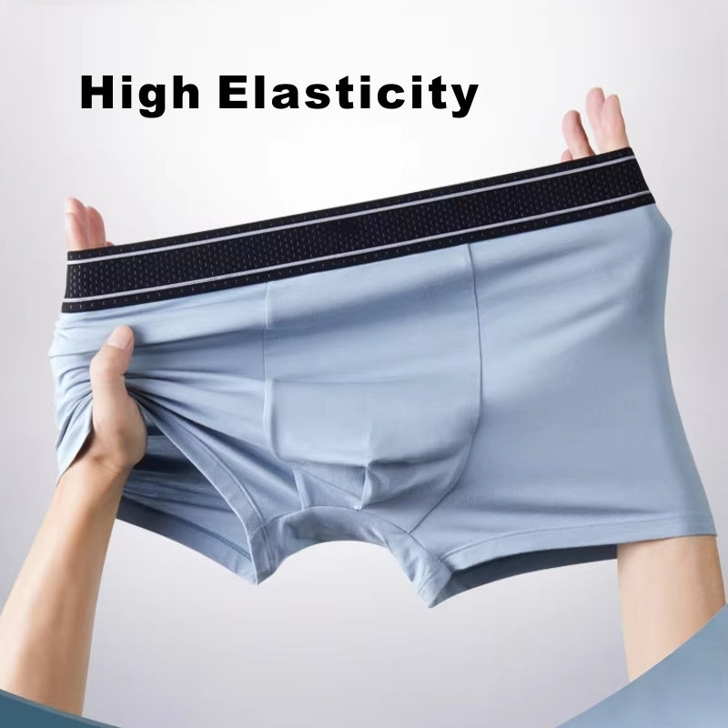 Large Size Breathable Underpants Comfortable Underwear Men Briefs - Tophatter Daily Deals
