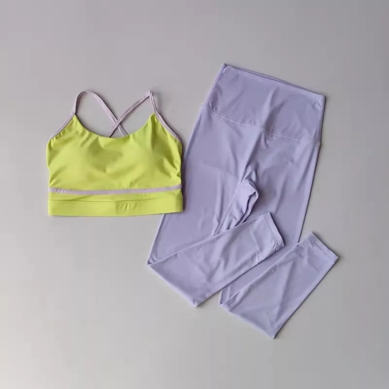 Women Yoga Set Workout Set Sportswear - Tophatter Daily Deals