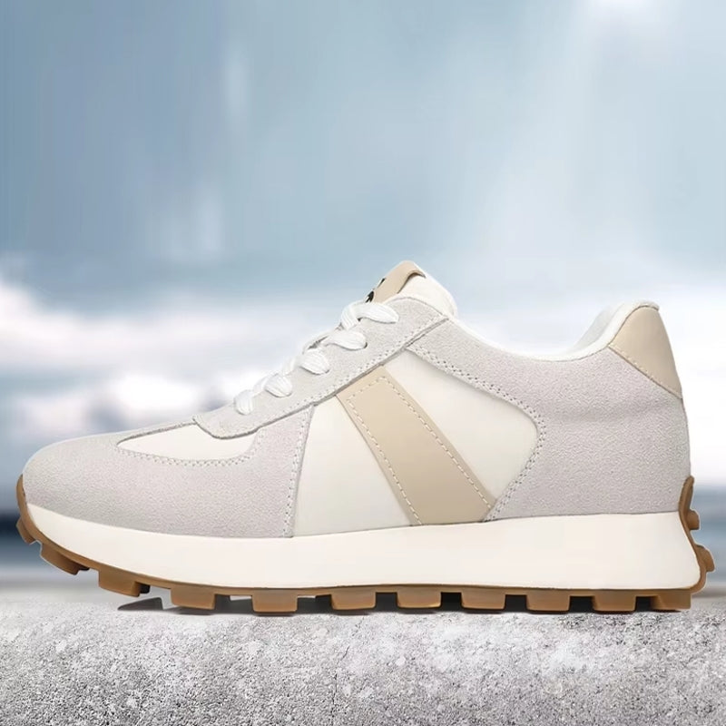 Cow Suede Leather Sneakers For Men Sport Shoes Men Sneakers - Tophatter Daily Deals