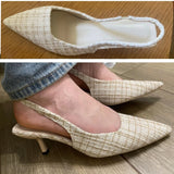 Fashion Versatile Heel Concise Modern Sandals for Women Women Shoes - Tophatter Daily Deals