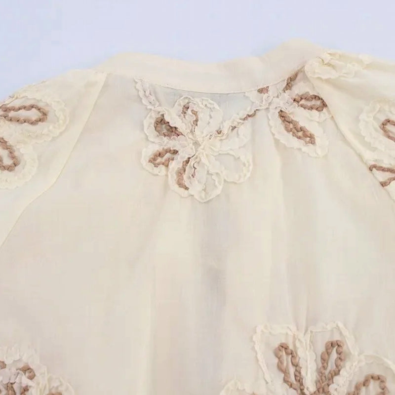 Women Tassel Casual Summer Embroider Blouses Blouses - Tophatter Daily Deals