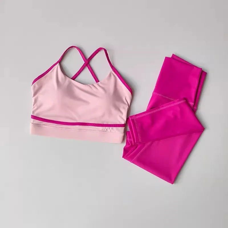 Women Yoga Set Workout Set Sportswear - Tophatter Daily Deals