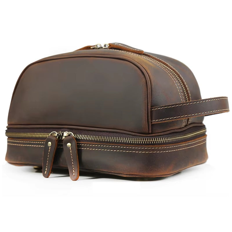 Premium Unisex Genuine Leather Clutch Bag Bag - Tophatter Daily Deals